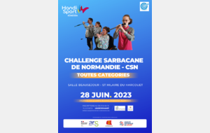 Challenge Régional de Normandie de sarbacane du mercredi 28 juin 2023 à Saint Hilaire du Harcouet