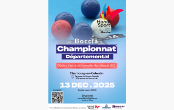 Championnat Départemental (50) de Boccia – 13 décembre 2025