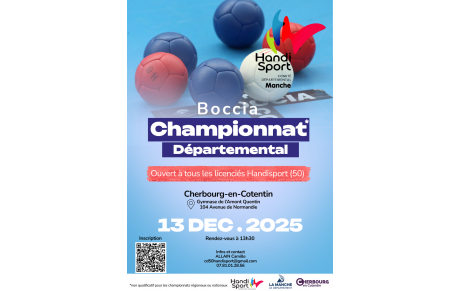 Championnat Départemental (50) de Boccia – 13 décembre 2025
